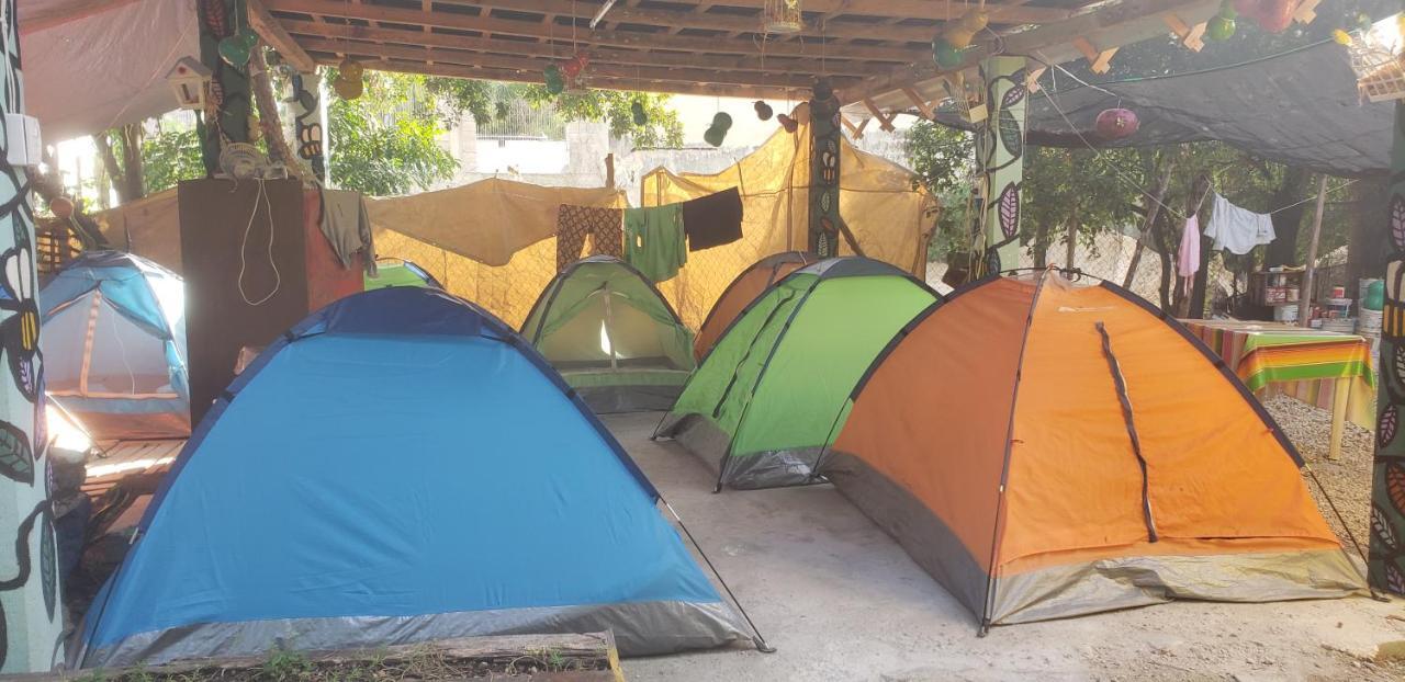 باكالار Hostal Y Camping Las G المظهر الخارجي الصورة